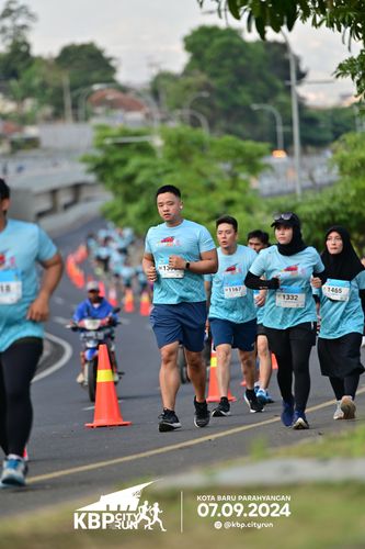 Race photo from KBP City Run 2024