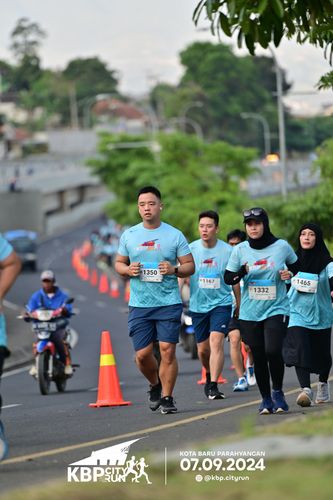 Race photo from KBP City Run 2024
