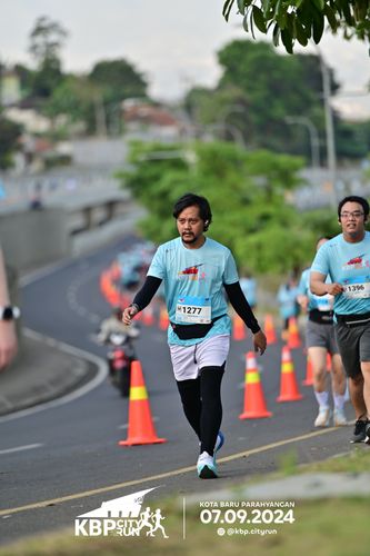 Race photo from KBP City Run 2024