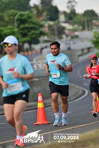 Race photo from KBP City Run 2024