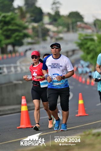 Race photo from KBP City Run 2024