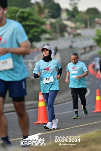 Race photo from KBP City Run 2024