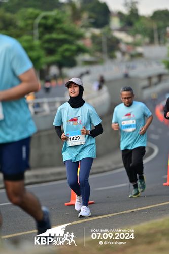 Race photo from KBP City Run 2024