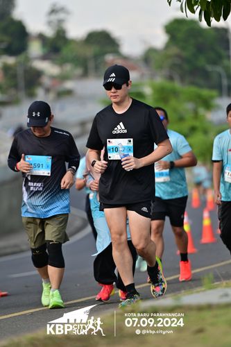 Race photo from KBP City Run 2024