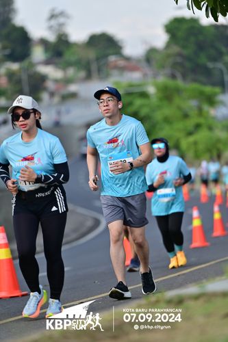 Race photo from KBP City Run 2024