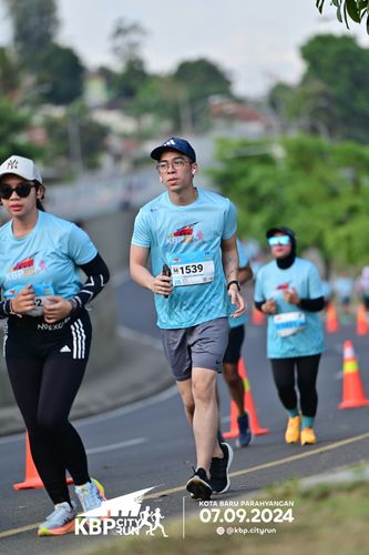 Race photo from KBP City Run 2024