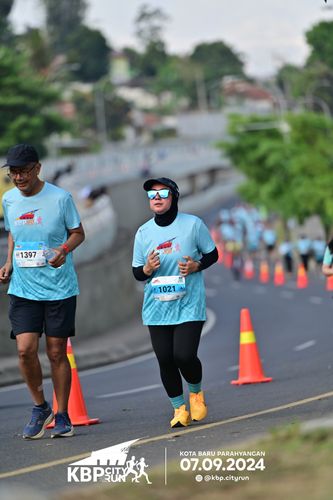 Race photo from KBP City Run 2024