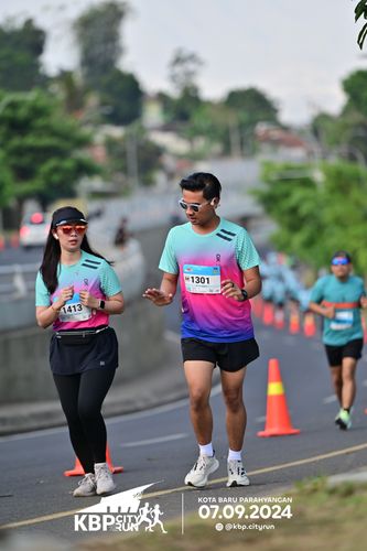 Race photo from KBP City Run 2024