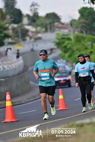 Race photo from KBP City Run 2024