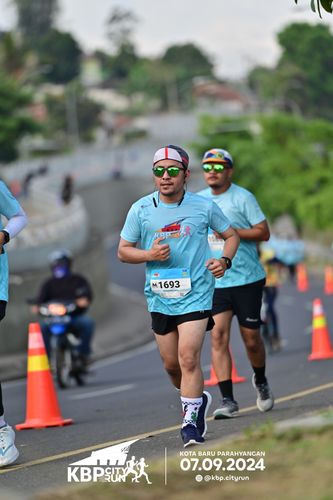 Race photo from KBP City Run 2024