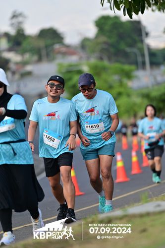 Race photo from KBP City Run 2024