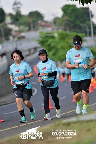 Race photo from KBP City Run 2024