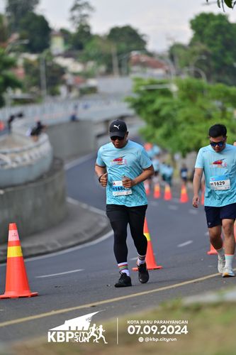 Race photo from KBP City Run 2024