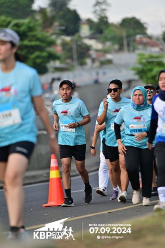 Race photo from KBP City Run 2024