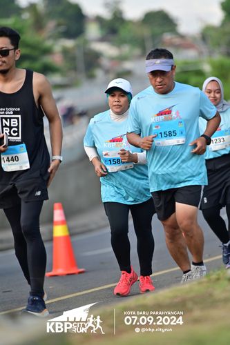 Race photo from KBP City Run 2024