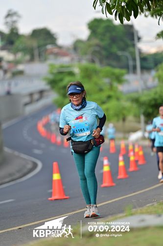 Race photo from KBP City Run 2024