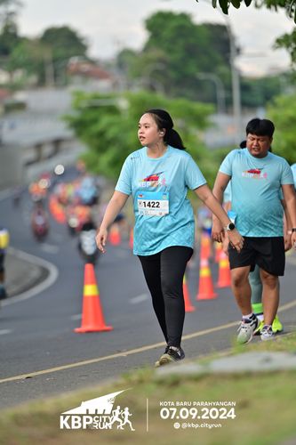 Race photo from KBP City Run 2024