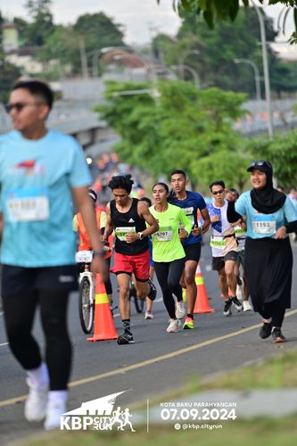 Race photo from KBP City Run 2024