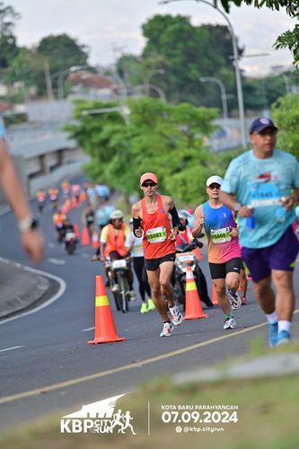 Race photo from KBP City Run 2024