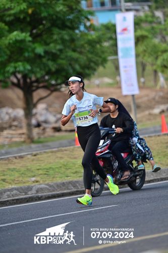 Race photo from KBP City Run 2024
