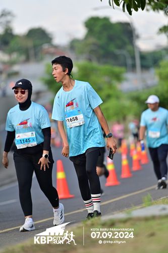 Race photo from KBP City Run 2024