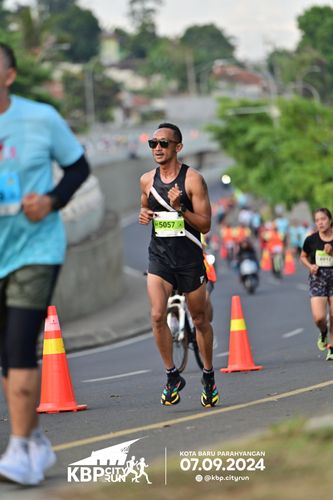 Race photo from KBP City Run 2024