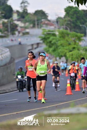 Race photo from KBP City Run 2024