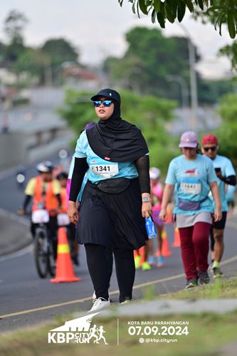 Race photo from KBP City Run 2024