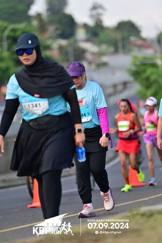 Race photo from KBP City Run 2024