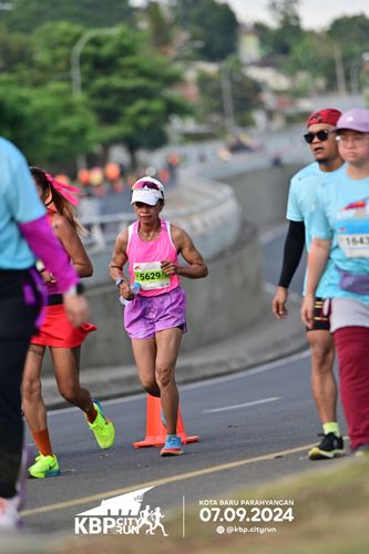 Race photo from KBP City Run 2024