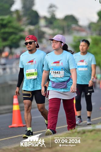 Race photo from KBP City Run 2024