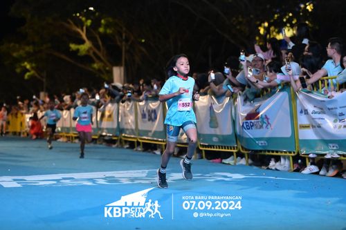 Race photo from KBP City Run 2024