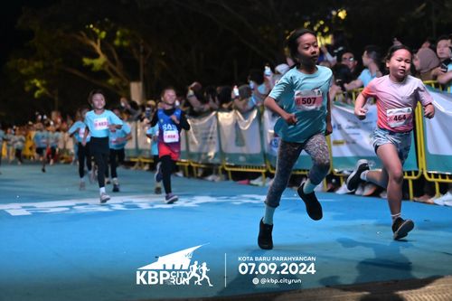 Race photo from KBP City Run 2024