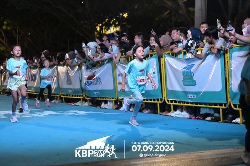 Race photo from KBP City Run 2024