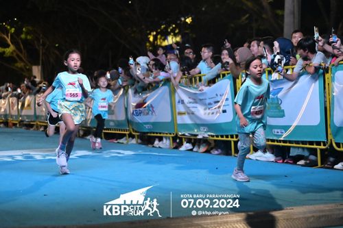 Race photo from KBP City Run 2024