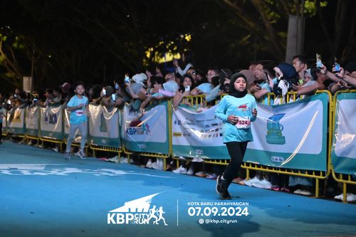 Race photo from KBP City Run 2024