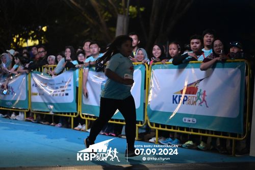 Race photo from KBP City Run 2024