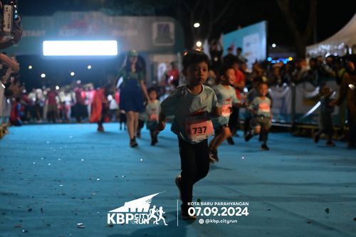 Race photo from KBP City Run 2024