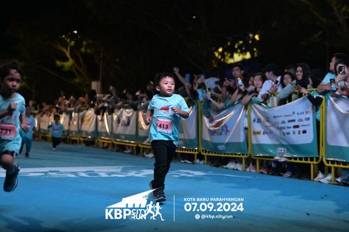 Race photo from KBP City Run 2024