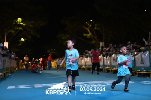 Race photo from KBP City Run 2024