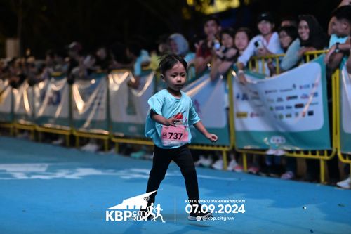 Race photo from KBP City Run 2024