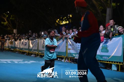 Race photo from KBP City Run 2024