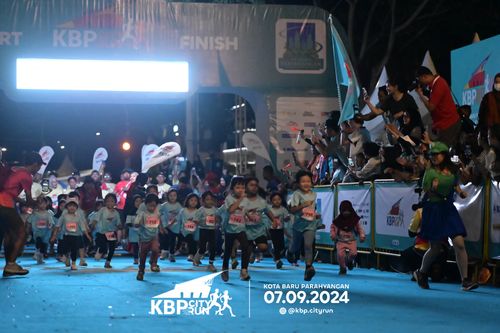 Race photo from KBP City Run 2024