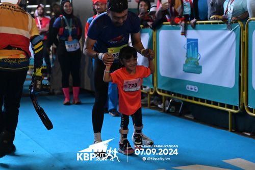 Race photo from KBP City Run 2024