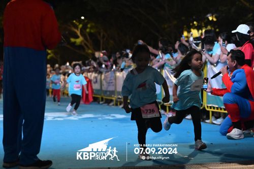 Race photo from KBP City Run 2024