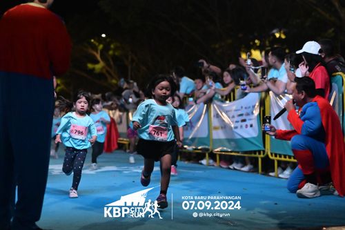 Race photo from KBP City Run 2024