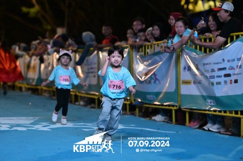 Race photo from KBP City Run 2024