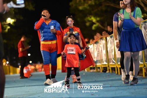 Race photo from KBP City Run 2024