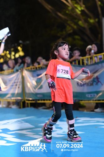 Race photo from KBP City Run 2024