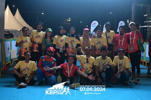 Race photo from KBP City Run 2024